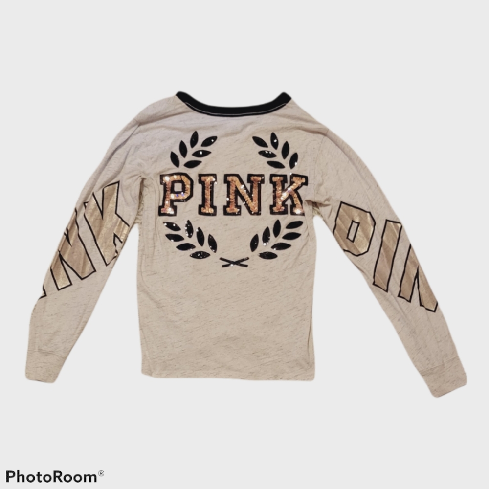 PINK glitter Letter back